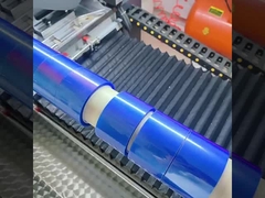 نوار مقاوم در برابر دماهای بالا فیلم پلی استری PET آبی با ضخامت 0.05 میلی متر