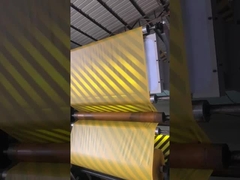 نوار هشدار رنگ زرد سیاه نوار شناسایی زمین PVC