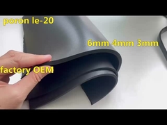 PORON LE-20 سیاه 3mm فوم پلی اورتان ضد صدا ضد ضربه
