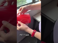 استحکام کششی نوار چسب دو طرفه فیلمی قرمز PET