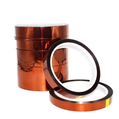 خرید نوار پلی آمبر با چسب سیلیکونی کپتون ضخامت 0.06mm مقاومت دمایی online manufacture