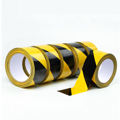 خرید نوار هشدار رنگ زرد سیاه نوار شناسایی زمین PVC online manufacture