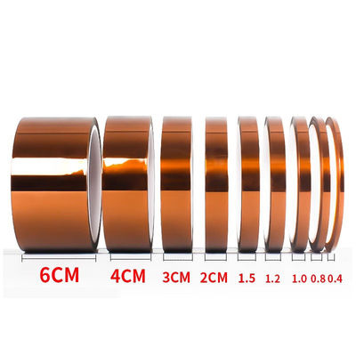 خرید نوار PI Kapton نوار کهربایی عایق مقاوم در برابر حرارت برای صنعت الکترون تولید آنلاین