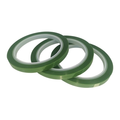 خرید 3M851ST سیلیکون PET نوار شفاف مقاومت در برابر دمای بالا سبز یک طرفه چسب 0.06mm online manufacture