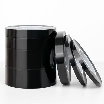 خرید 0.06mm نوار کاپتون سیاه نوار سیلیکونی چپک نور محافظ PCB online manufacture