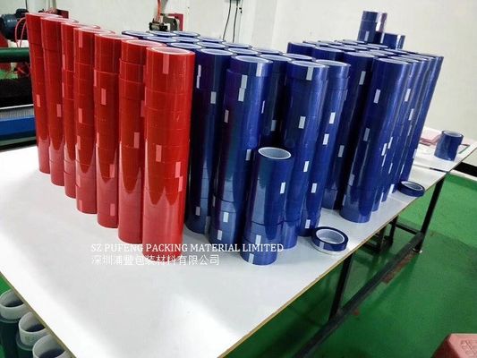 خرید 66 میلی متر نوار چسب مقاوم در برابر حرارت ، نوار ماسک پلی استر حساس به فشار online manufacture