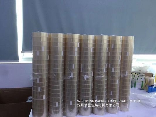 خرید 35 نوار علامت گذاری کف Micron-70 Micron ، نوار بسته بندی BOPP چسب اکریلیک تولید آنلاین