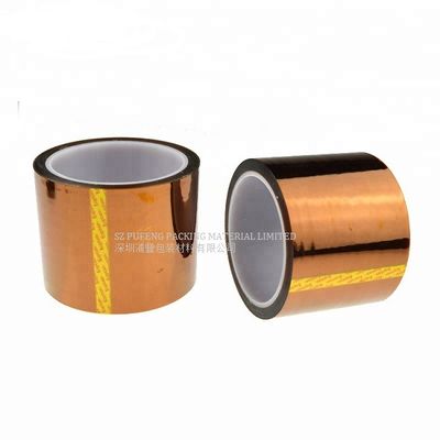 خرید 50 میکرون ESD Kapton Tape ، نوار سیلیکونی مقاوم در برابر حرارت online manufacture