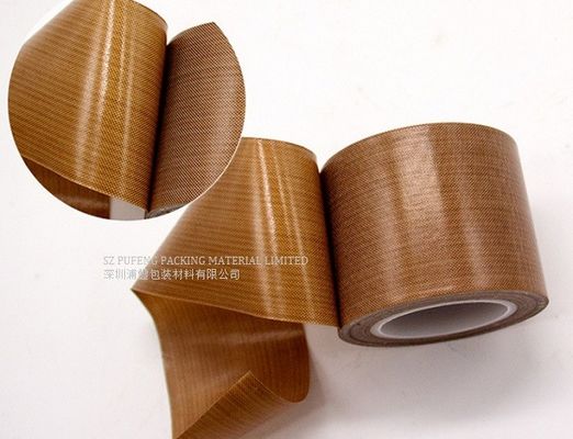 خرید قهوه ای مقاوم در برابر درجه حرارت بالا چسب PTFE نوار 0.13 میلی متر تولید آنلاین