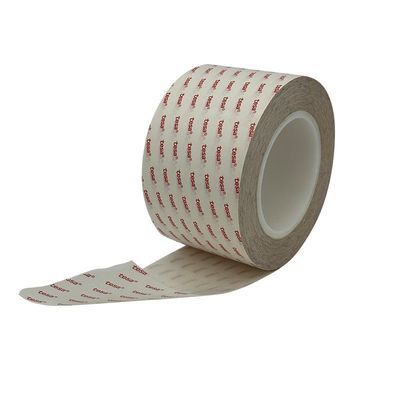 TESA 68537 نوار چسب دو طرفه شفاف PET 0.1mm ضد ریبون با مقاومت در برابر دمای بالا