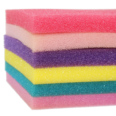 10 - 60ppi Mesh Polyurethane سوراخ شده 10 * 5 * 2 اسفنج آکواریوم