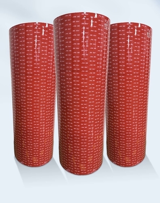 خاکستری 3m Vhb نوار دو طرفه 600mm X 33m 1 رول / جعبه کنده شدن هر عرض