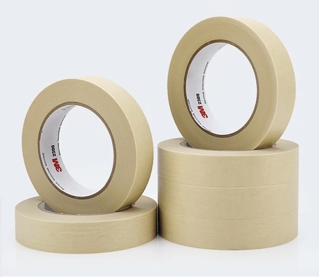 3M2308 نوار کاغذی نازک بدون ردپایی مقاوم در دمای بالا مدل رنگ اسپری ماشین سایه تزئینات بخیه 1-10CM عرض