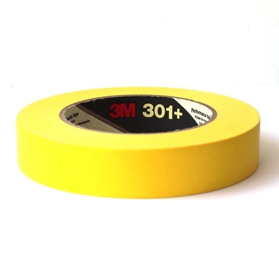 3MTM 301+ نوار ماسکی با عملکرد بالا زرد اسپری صنعتی تزئینات خانگی 0.16mm