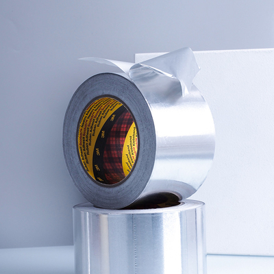 3M 1436 نوار مهر و موم لوله های آلومینیومی رنگ نقره ای 75MM x 50M