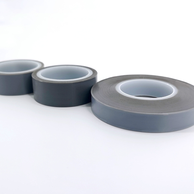 PTFE با دمای بالا نوار خاکستری 0.13mm ضخامت برای ماشین های مهر و موم استفاده می شود