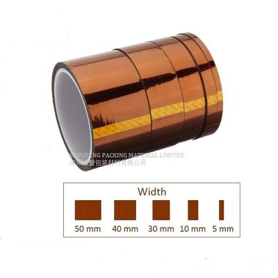 قطعات الکترونیکی کهربا نوار پلی آمید Kapton 0.03mm ، ولتاژ عایق نوار Kapton